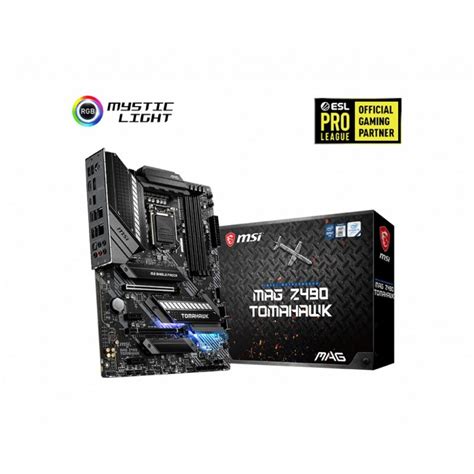 Placa Madre Msi Mag Z490 Tomahawk Socket Lga1200 Intel Z490 Sata 6gbs Atx