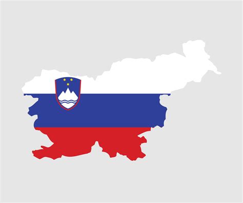 Map and flag of Slovenia 6688791 Vector Art at Vecteezy