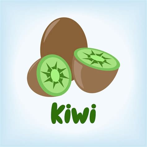 Vector De Kiwi Vector Premium