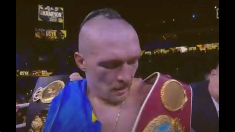 Usyk Vence A Joshua Via Decision Retiene Los Titulos Y Joshua Pierde El Coco Youtube