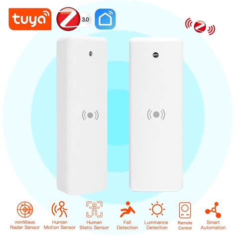 Zigbee Mmwave Human Presence Sensor Tuya Smart Human Presence Detector