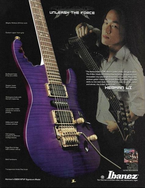 Herman Li Series Ibanez Wiki Fandom