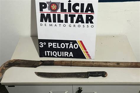 Suspeito De Agredir Idoso Fac O E Foice Preso Pela Pol Cia