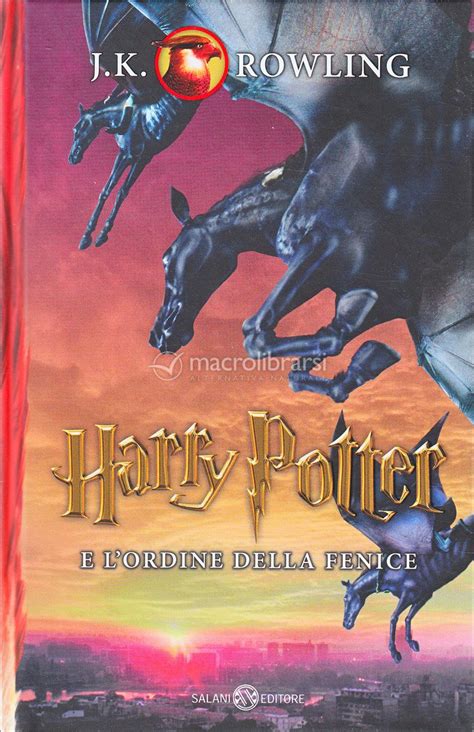 Harry Potter E Lordine Della Fenice — Libro Di Jk Rowling