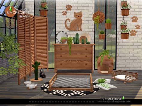 Simcredible Naturalis Pets Decor By Simcredible Designs