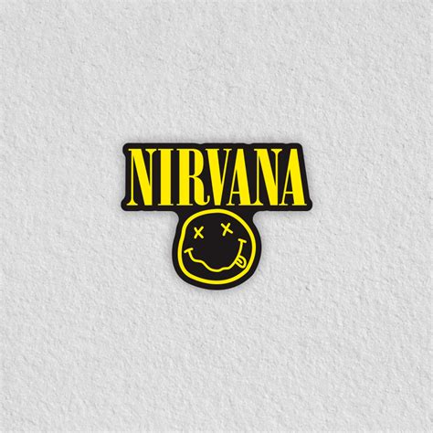 Jual stiker distro logo band nirvana | Shopee Indonesia