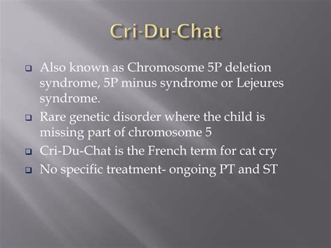 Ppt Cri Du Chat Powerpoint Presentation Free Download Id6820697