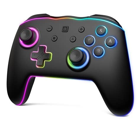 D Gruoiza Colorful LED Switch Pro Controllers For Switch Lite OLED