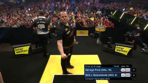 Pdc Darts On Twitter One Away Dirk Van Duijvenbode Is On The Brink