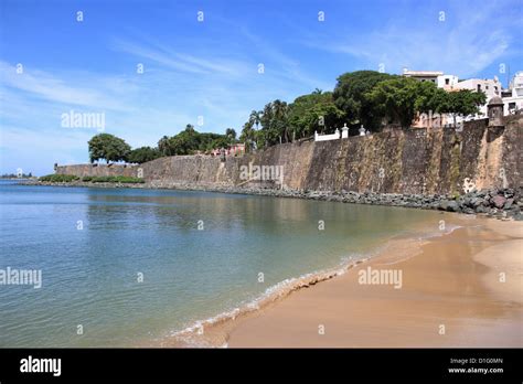 Muralla De La Ciudad Vieja El Viejo San Juan San Juan Puerto Rico