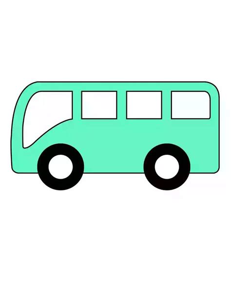 How to draw bus in simple and easy steps – Artofit