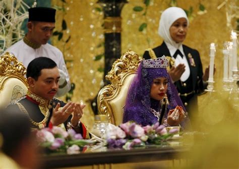 Sultan Of Brunei S Son Abdul Malik S Wedding Photos Photos Images