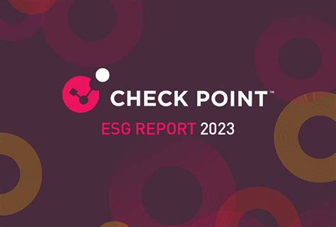 2023 Check Point ESG Report Checkpoint