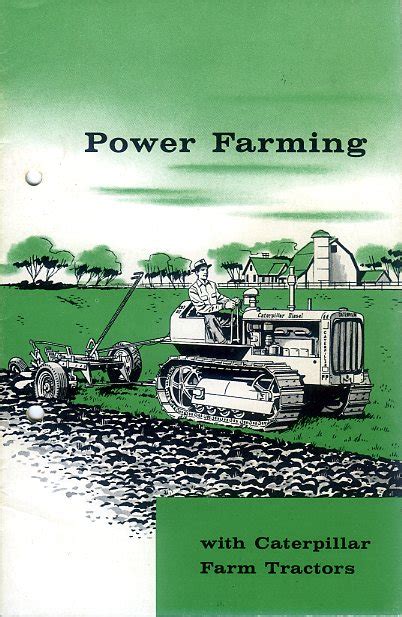 C Caterpillar Power Farming Gibbard Tractors