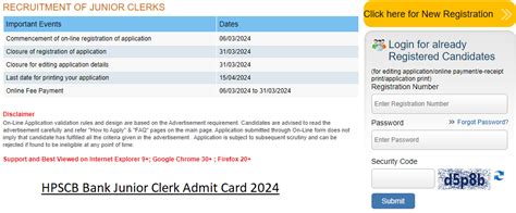 HPSCB Bank Junior Clerk Prelims Admit Card 2024 Exam Date 17th May For