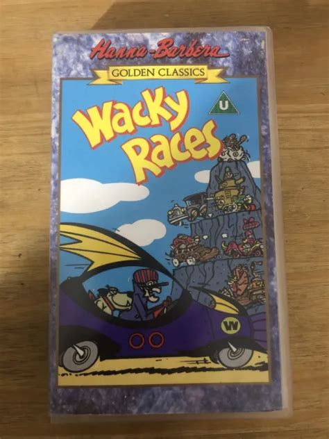 WACKY RACES VHS 1991 Hanna Barbera Golden Classics 10 75 PicClick UK