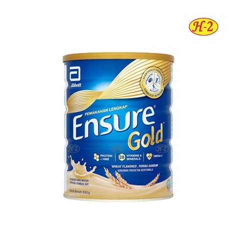 Ensure Gold Milk Formula Vanilla Wheat Coffee Almond 850g