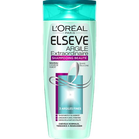 Elsève Argile Extraordinaire Shampooing Beauté Loréal Paris Avis Et