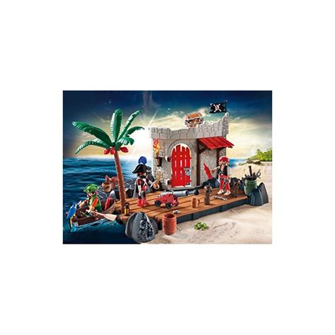 Playmobil Pirate Fort Superset With Floating Rowboat