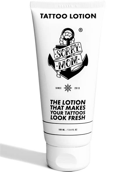 Buy Sorry Mom Tattoo Lotion And Aftercare Tattoo Cream Tattoo