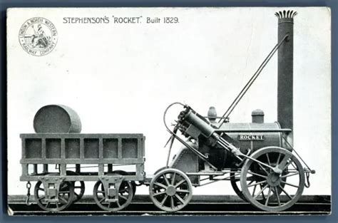 Vintage London And North Western Railway Postcard Stephenson S Rocket £5 98 Picclick Uk