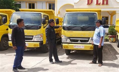 Tingkatkan Kebersihan Kota Dlh Rohil Dapat Tambahan Unit Dump Truck