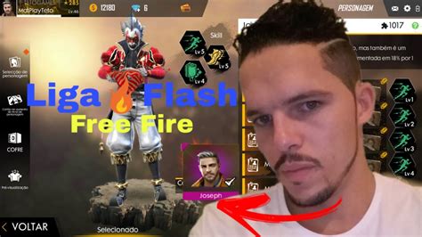 Comprei O Novo Personagem Joseph Do Free Fire Liga Flash Youtube