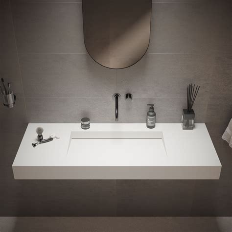 Lavabo Sospeso Solidsquare Ideavit B V In Solid