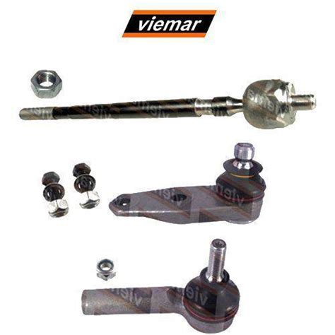 Kit Par Terminal Direcao Pivo Articulacao Axial Direito Clio 1999