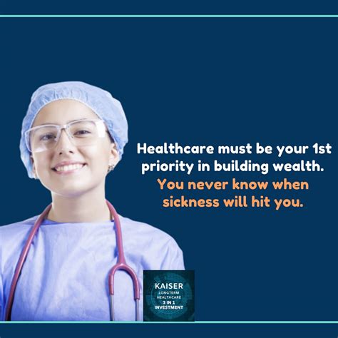 Kaiser Longterm Healthcare - 3 in 1 Investment - Healthcare must be