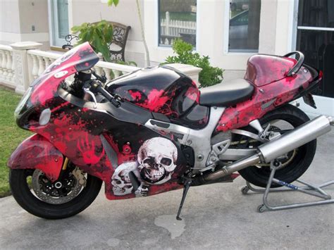 Custom Motorcycle Bike Vinyl Wrap Service