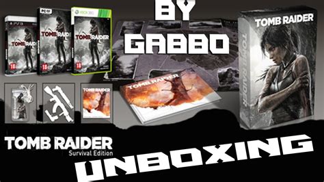 Unboxing Tomb Raider Survival Edition Sono Tornato By GaBBo YouTube