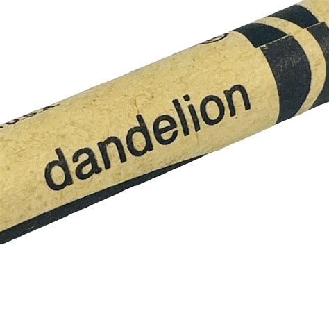 Dandelion Crayola Crayon Retired Dandelion New Unused 1990 Vintage ...