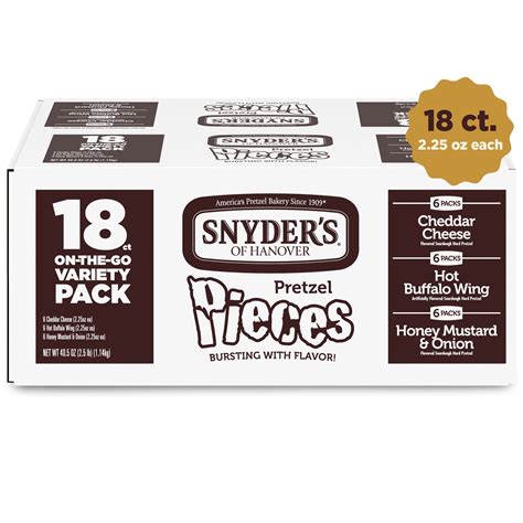 Snyders Pretzel Pieces Variety Pack 18 Ct In Nepal At NPR 6092 Rating 5