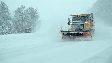 Winter Storm Diaz Brings Deep Snow Icy Roads Blizzard Conditions