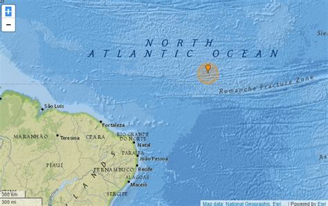 Tremor De Terra Registrado Na Costa Do Nordeste Brasileiro O Presente