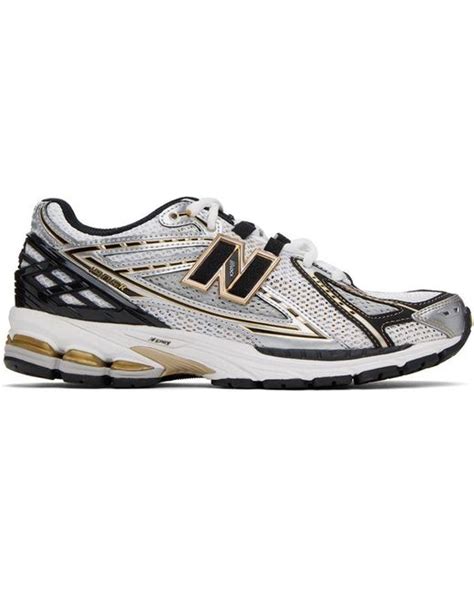 New Balance Silver R Sneakers In Black For Men Lyst