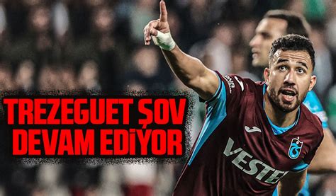 Trezeguet ten Sürekli Performans Trabzonspor u Öne Geçirdi Konyaspor