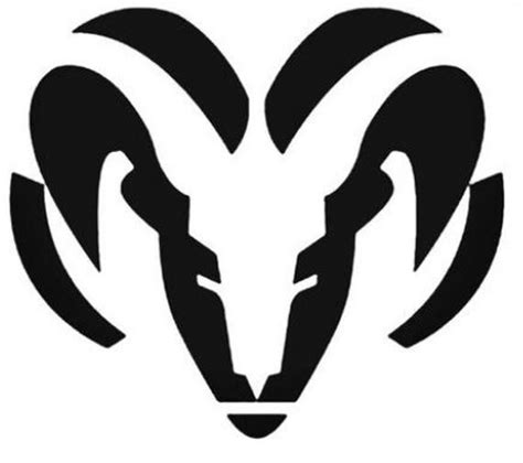 Ram Logo Vinyl Decal