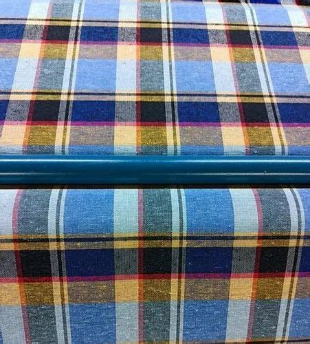 Polyester Cotton Check Mattress Fabric 150 Gsm At Rs 42 Meter In Meerut