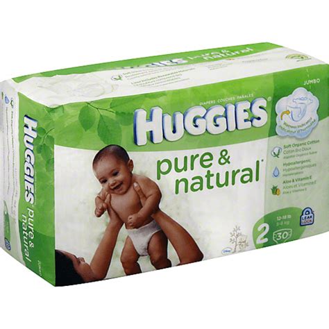 Huggies Pure Natural Diapers Size 2 12 18 Lb Disney Jumbo