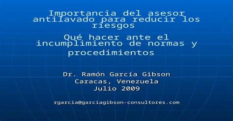 Importancia Del Asesor Antilavado Para Reducir Los Riesgos Qué Hacer