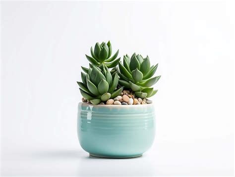 Premium Photo Minimal Cactus In A Small Plant In Pot Succulents