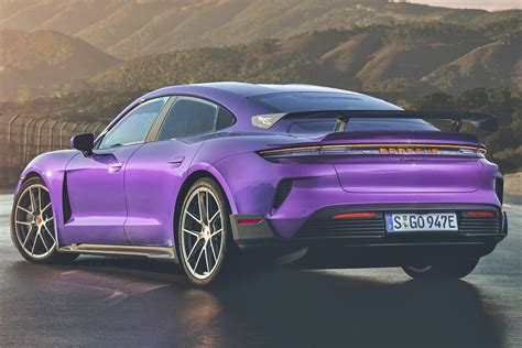 La Porsche Taycan Turbo Gt Weissach établit Un Nouveau Record Sur Le