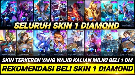 REKOMENDASI 40 SKIN YANG HARUS DI BELI PAKAI PROMO DIAMOND BELI SKIN