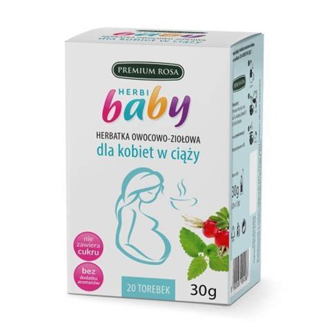 Herbi Baby Herbatka 20 toreb Wspiera w okresie ciąży cena opinie