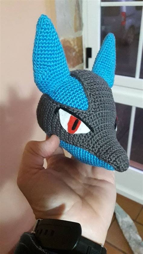 Patr N Gratis Pokemon Lucario Lucario Pokemon Tejiendo Marisol