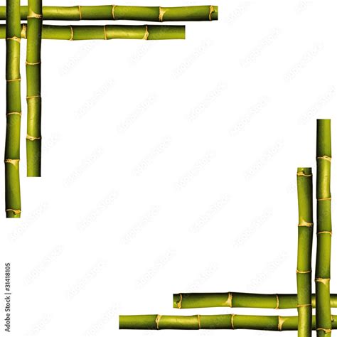 Bamboo frame Stock Illustration | Adobe Stock