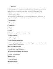 Understanding Infectious Diarrhea: Causes, Types, and | Course Hero