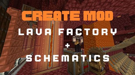 Create Mod Building The Lava Factory Schematics Included YouTube